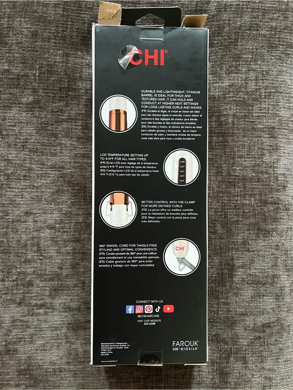 Chi titanium 25